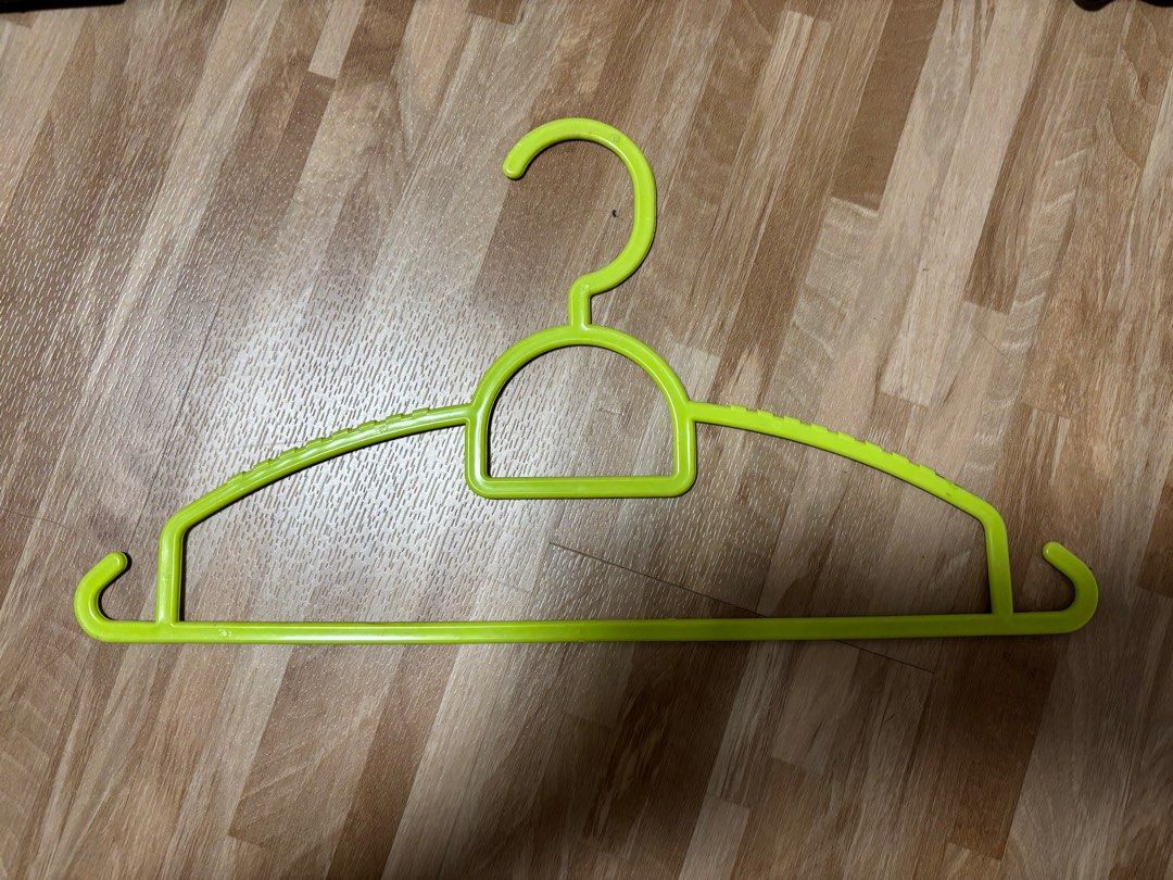 Assorted Clothes Hangers - Various Colors