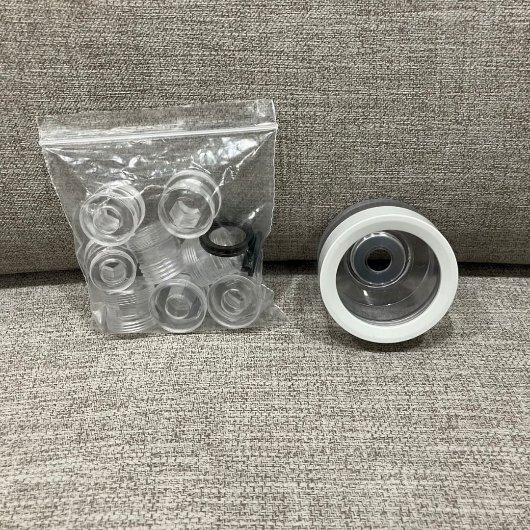 由 saple2426-97945 (刊登 ID 1379986248，圖片 1) 提交，位於 台南市 (Tainan) 的 免費贈送BODYLUV淨水器的頭、氣泡頭 (類別：水管和澆水裝置)，說明：BODYLUV金屬墊片不見。