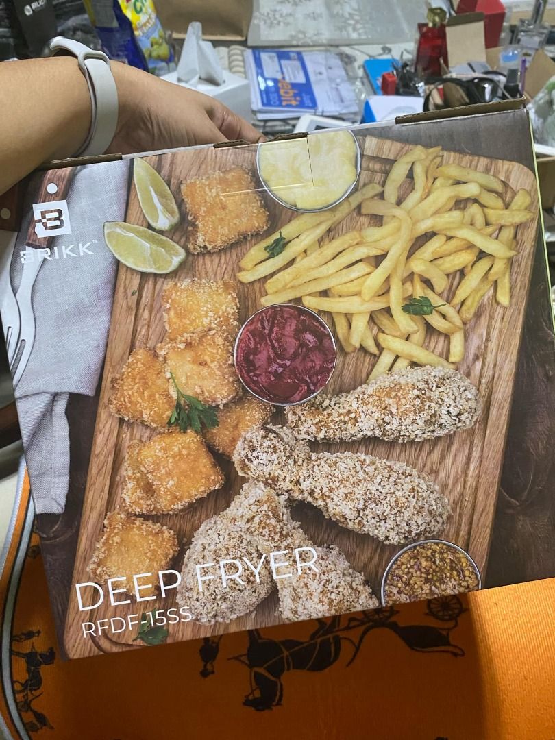Brikk deep fryer (Category: Fryers) located in Taguig. Submitted by chammyshop (Listing ID 1379963143, Image 3). Description: Fixed price.