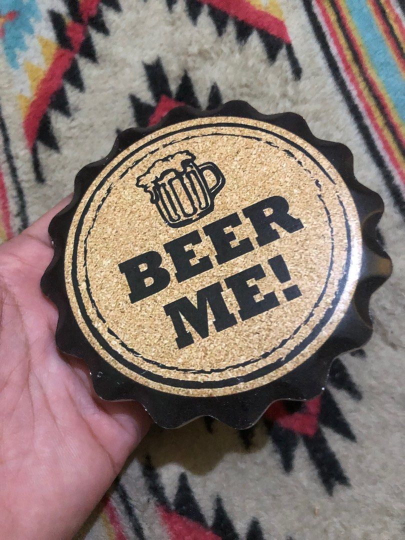 Ceramic beer mug coaster (Category: Coffee & Tea Tableware) located in Quezon City. Submitted by markgolveo (Listing ID 1379927421, Image 3). Description: Ceramic beer mug coaster.