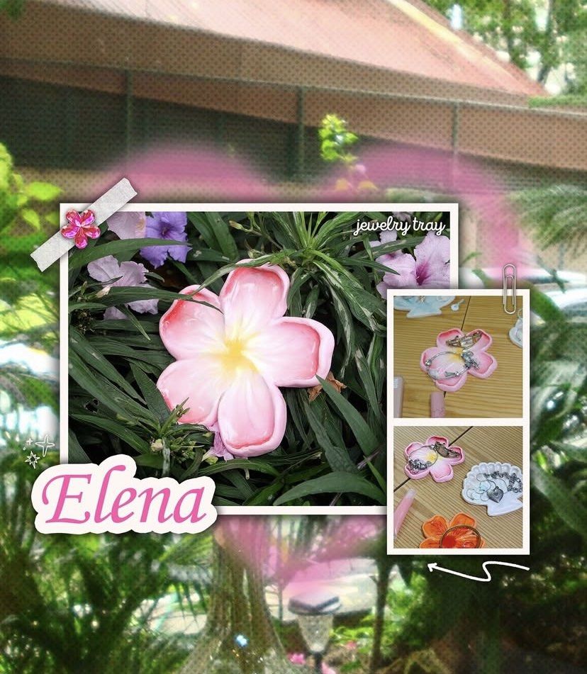 Ceramic Flower Coaster and Jewelry Tray (Category: Accessory Holder, Box & Organizers) located in Quezon City. Submitted by zennaPH (Listing ID 1379973369, Image 3). Description: all hand made! can be used as an ash tray, coaster for mugs, jewelry holders, etc. for meetups, available around Taft see more in our IG: @auroraccs.mnl.