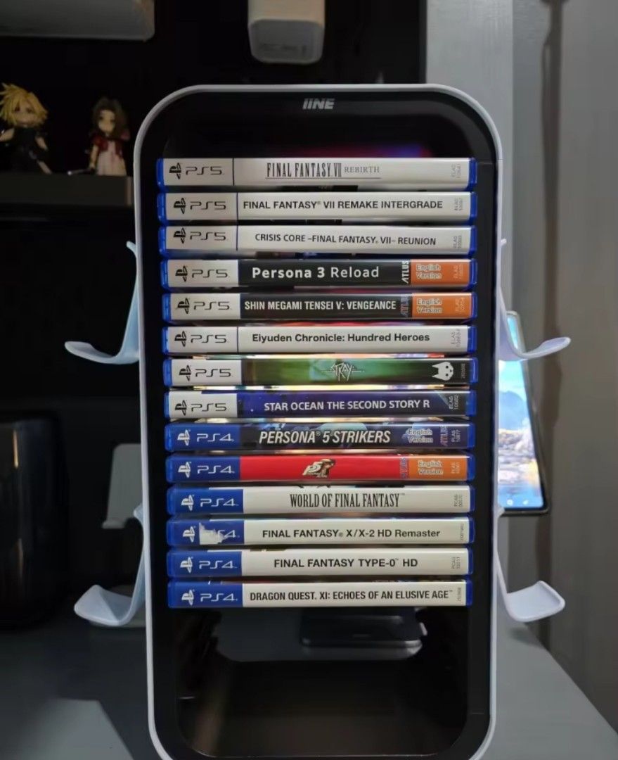Game Case and Controller Holder/Display for SWITCH/XBOX/PLAYSTATION (Category: Cases & Covers) located in Tarlac. Submitted by tsunodayuki (Listing ID 1379918472, Image 2). Description: Compatible with Game Cases of: • Nintendo Switch • Xbox • Playstation Can hold: • 18 Game Cases • 4 Controllers RFS: Decluttering Mode of Shipping: ✅️ LBC only MOP ✅️ GCASH ✅️ COP via LBC (payment sa LBC counter kapag pick up na parcel) Just message me for more in