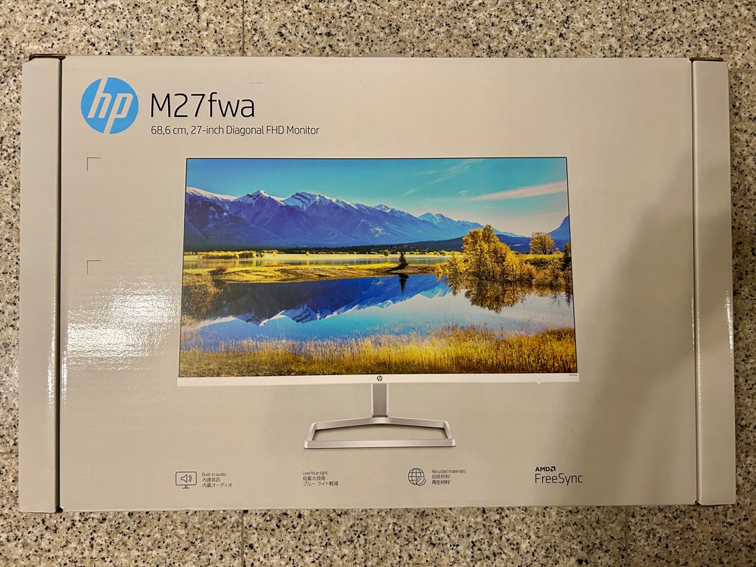 HP 27 inch diagonal monitor, Computers & Tech, Desktops on Carousell