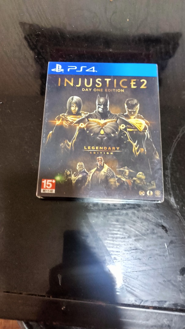Jogo de Xbox One - Injustice 2 - Box + Blu Ray - Com Luva | Shopee Brasil