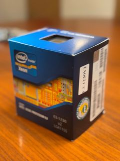intel XEON 1230 V2 CPU 有盒 連原裝散熱風扇64180232611971110