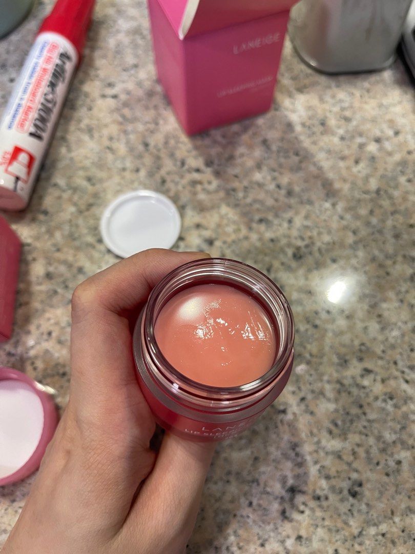 Laneige Lip Sleeping Mask (20g) (Category: Face Care) located in Manila. Submitted by bclzt (Listing ID 1227563089, Image 3). Description: Tried once only (refer to photo) Authentic - Refer to Photos posted for Barcode authenticity Look up. Free spatula with box bought 2024 brand new #laneige #sleepingmask #lipsleepingmask #skincare.