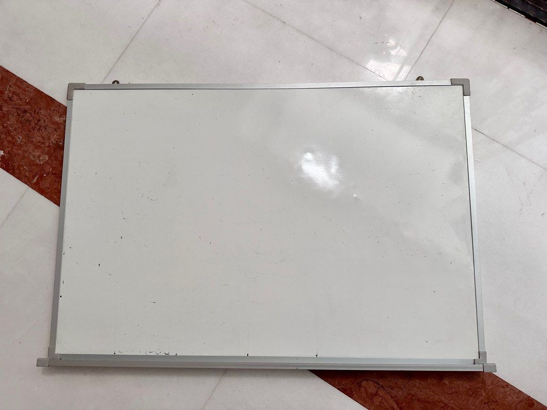 Large Whiteboard with Aluminum Frame