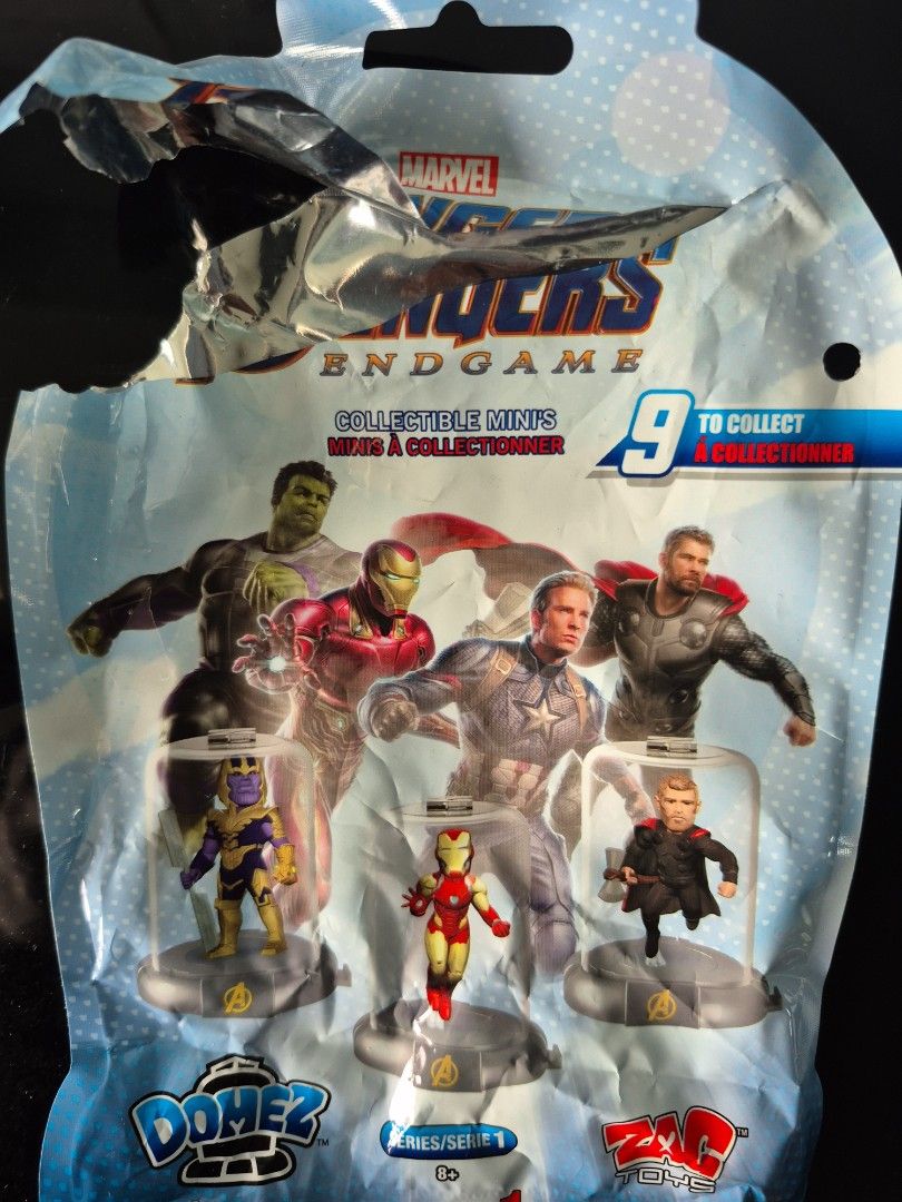 Marvel Avengers Endgame Zag Toys Domez Mystery Figures series