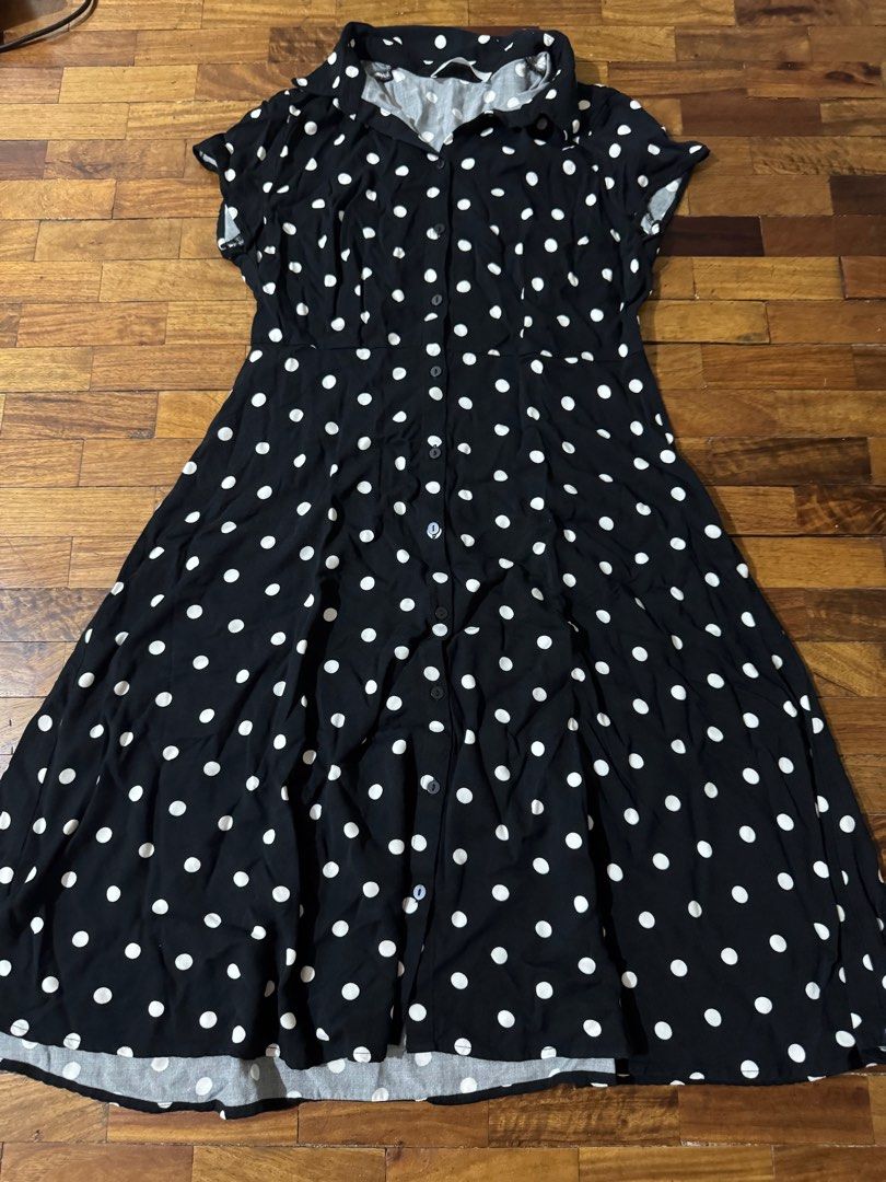 Promod polka dot polo dress (Category: Dresses) located in Manila. Submitted by nicefinds (Listing ID 1380021829, Image 1). Description: In great condition.