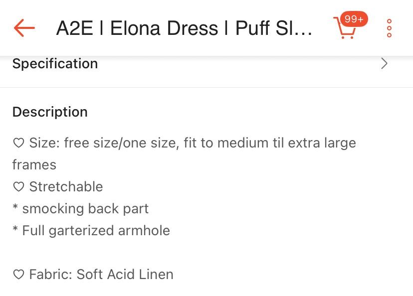 Puff Sleeves Maxi Dress (Category: Dresses) located in Manila. Submitted by jaaa_ (Listing ID 1380088643, Image 2). Description: RFS: Impulsively bought it kahit na walang panggagamitan kasi parang ang cute nya for semi formal/casual event. Never been used talaga. I can send more photos if interested!.