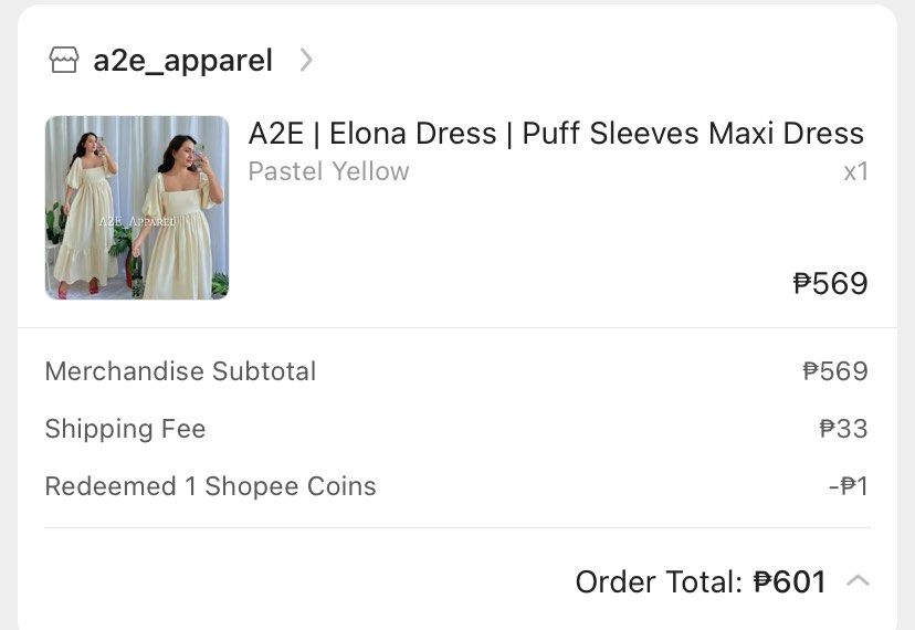 Puff Sleeves Maxi Dress (Category: Dresses) located in Manila. Submitted by jaaa_ (Listing ID 1380088643, Image 3). Description: RFS: Impulsively bought it kahit na walang panggagamitan kasi parang ang cute nya for semi formal/casual event. Never been used talaga. I can send more photos if interested!.