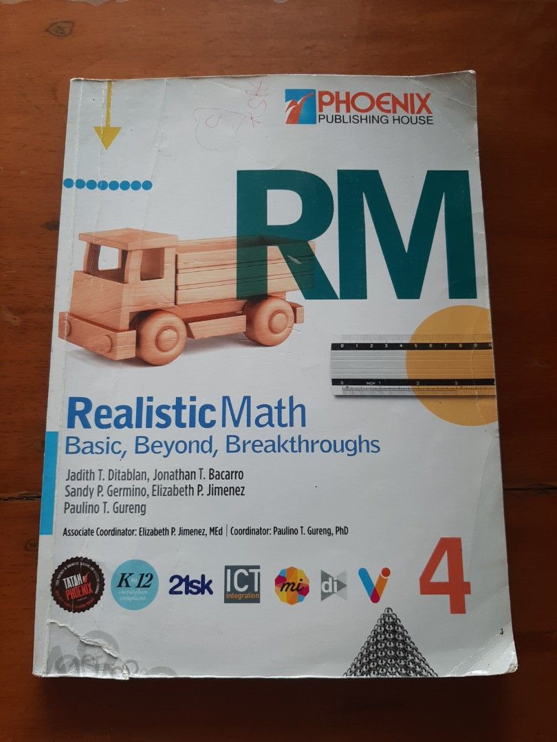 REALISTIC MATH BASIC,BEYOND,BREAKTHROUGHS 4, Hobbies & Toys, Books ...