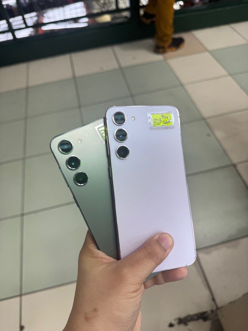 Samsung S23 Plus 256gb Dualsim FU NTC (Category: Samsung) located in San Juan City. Submitted by javedsgadgetshop (Listing ID 1380039788, Image 3). Description: INSTALLMENT OPTIONS : SPAY LATER / GGIVES / CREDIT CARD! WE BUY AND SELL SO PWEDE MAGBINTA OR SWAP ! Quick Specs : Samsung S23+ •256gb •NTC Variant •Good batt health •Factory Unlock •95% Smoothness •No hidden issue | No Repaired •100% Authentic | Not Refurbished •w/ OEM Charger & store wa