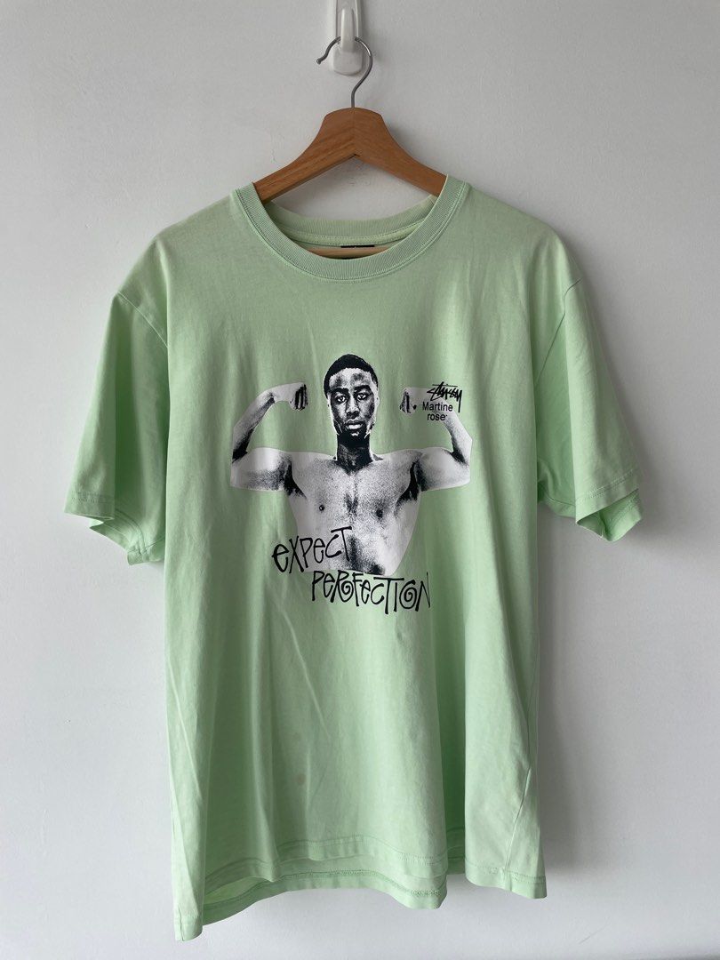 Stussy x Martine Rose Stand Firm Pigment Dyed Tee Patina, 他