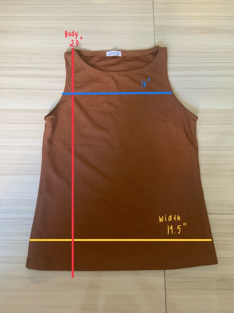 !SUPER SALE! Brown top and bottom pair (Category: Sets or Coordinates) located in Pasig City. Submitted by sol.ar (Listing ID 1379950449, Image 2). Description: Buyer will shoulder the shipping fee.