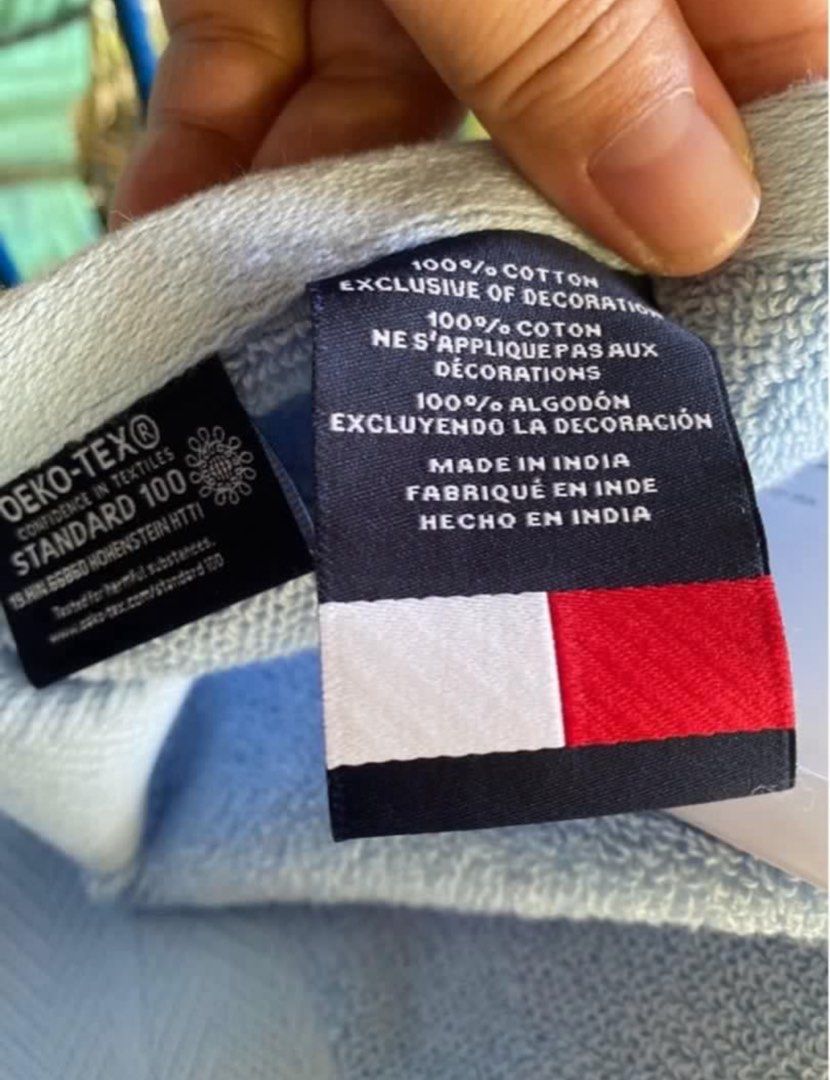 Tommy hilfiger bath towel (Category: Bath) located in Legazpi City. Submitted by gift_huntt (Listing ID 1379915111, Image 1). Description: Tommy hilfiger towel PHP 1,000 • New with tag Original From Canada Tommy hilfiger bath towel 30x54.76.138.