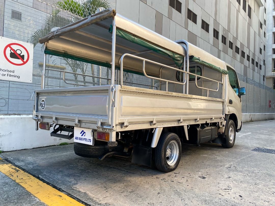 Toyota Dyna 150 (Category: Used Commercial Vehicles for Sale) located in Singapore. Submitted by jeffjoo_absbus (Listing ID 1380009179, Image 3). Description: Call to secure this unit now! tel:88512735 Jeff Joo 🚛 2019 Toyota Dyna 150 - 5MT 🚛 100% LOAN Approval !! 🔥 1 Owner Only, Previous Owner light user 🔥 🔥 💰 Price: $5x,988 ONLY | 💸 Monthly From: ONLY $12XX/month 🦋🦋 Comes with retractable canopy, if you don't like we can exchange for yo