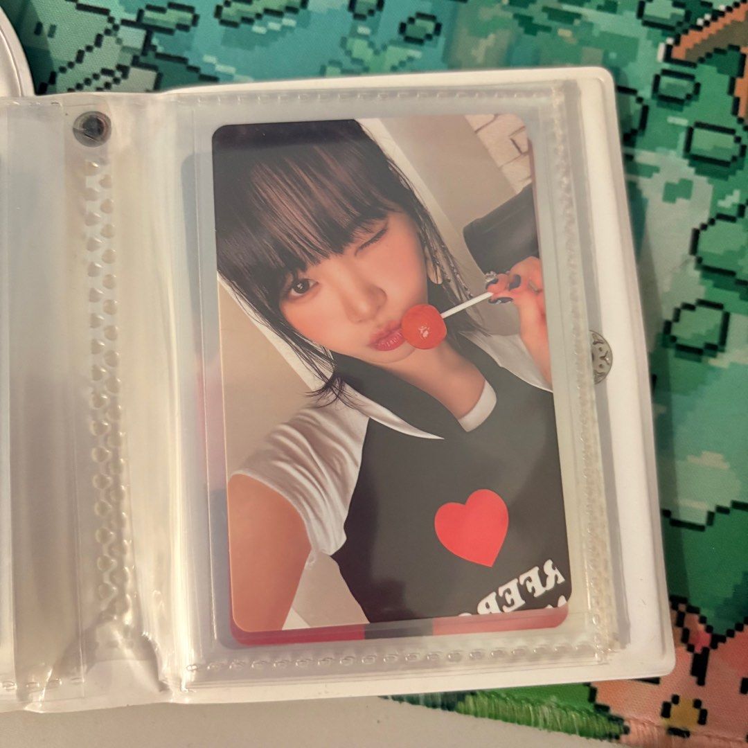 Unforgiven Lesserafim Chaewon Lollipop Photocard (Category: K-Wave Merchandise) located in Taguig. Submitted by bunnypocas (Listing ID 1379950425, Image 1). Description: - Authentic - No defects.
