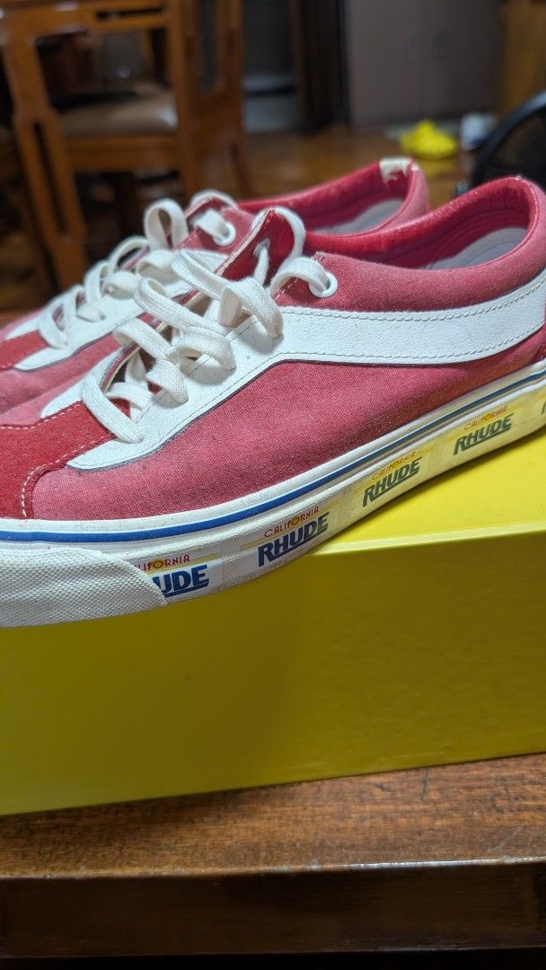 Vans Rhude Collab (Category: Casual Shoes) located in Pasig City. Submitted by steve____ (Listing ID 1380096525, Image 1). Description: purchased from akimbo bgc US 10.