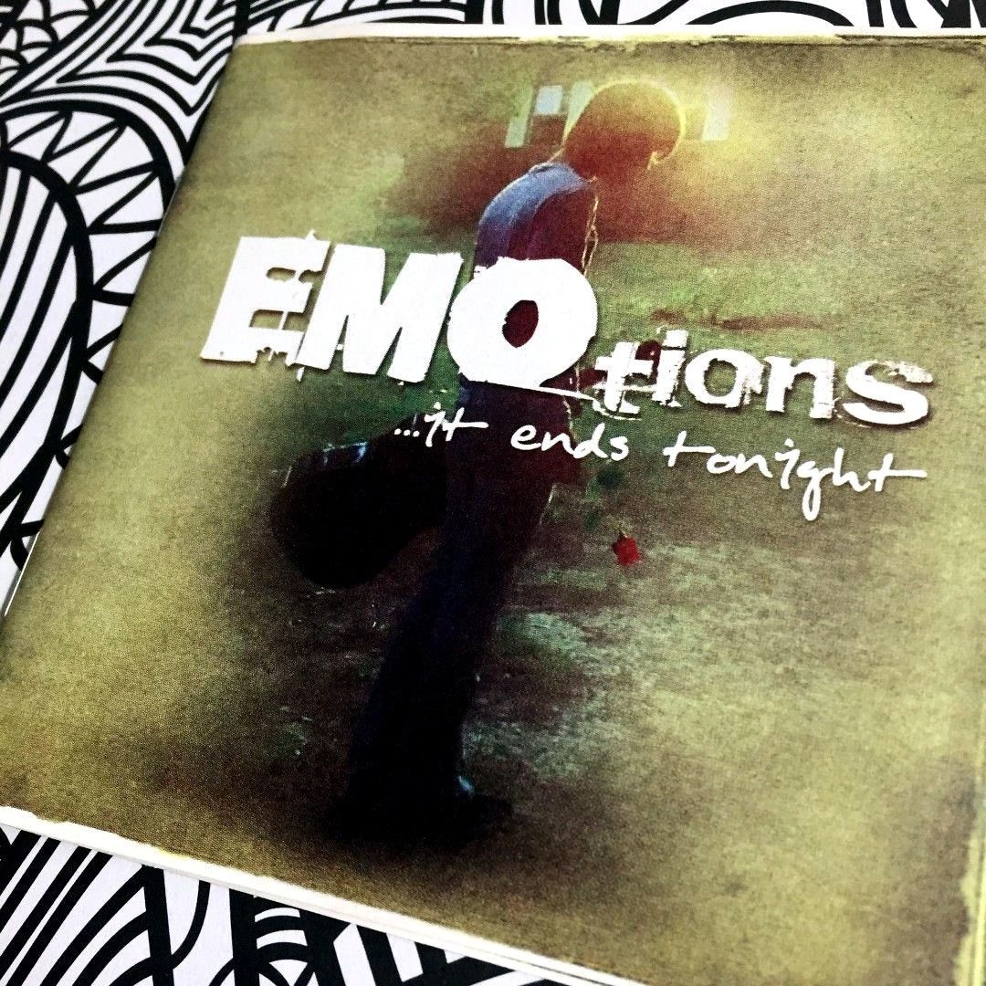 Various Artists CD: EMOtions...it ends tonight (Category: CDs & DVDs) located in Pasig City. Submitted by sell.phi (Listing ID 1379928791, Image 1). Description: featuring songs by artists such as Dashboard Confessional, The All-American Rejects, The Wallflowers, Snow Patrol and more preloved original music CD disc has no playback issues inlay and case may have signs of wear.