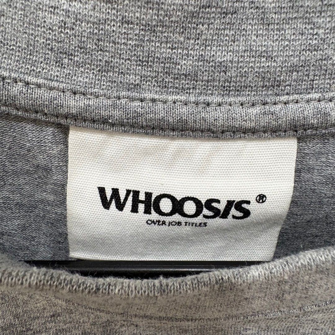由 iris_wu_hi (刊登 ID 1380098462，圖片 2) 提交，位於 台北市 (Taipei) 的 Whosis 短袖 美式 寬鬆 (類別：T恤、Polo衫)，說明：Xl 。