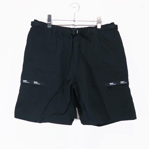 WTS 19SS WTAPS TRACKS NYLON SHORTS BLACK SIZE M 02