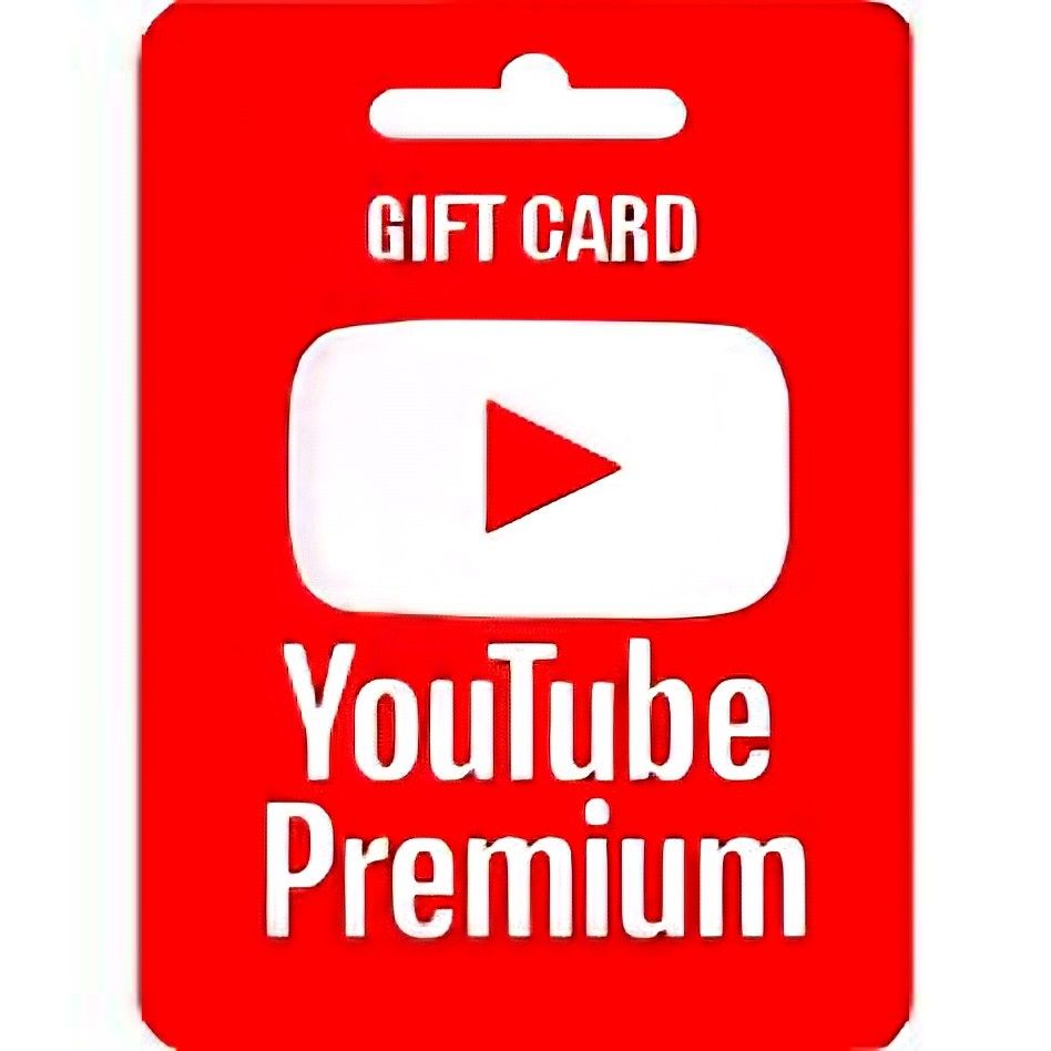YouTube Premium Gift Cards *Upgrade Own Account* 📍Includes YouTube Music Premium📍⛔️Not Netflix/ Spotify/ Google Drive/ Apple iCloud⛔️63226184517634112