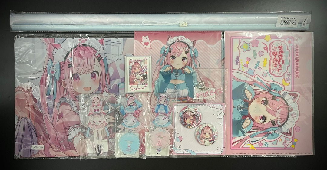 t*o様 結城さくな 2024 誕生日記念グッズ　未開封　チェキなし ACG.GO」「預購」Vtuber 代購 結城さくな 誕生日記念グッズフル
