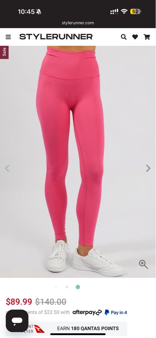 Adidas Formotion Leggings Pink Size S, Women's Fashion - Main Image