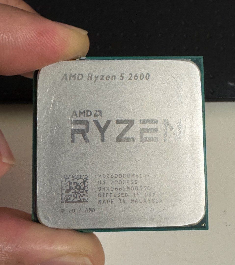 AMD Ryzen 5 2600 CPU63220268453123110