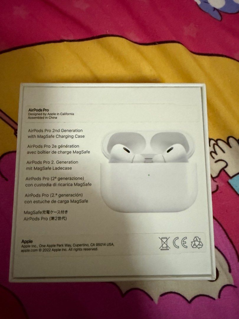 Original AirPods Pro 2nd Gen lightning  just $1XX63221262269954112