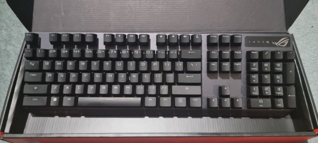 ASUS ROG Strix Scope RX Wireless Deluxe Keyboard63221278777091111