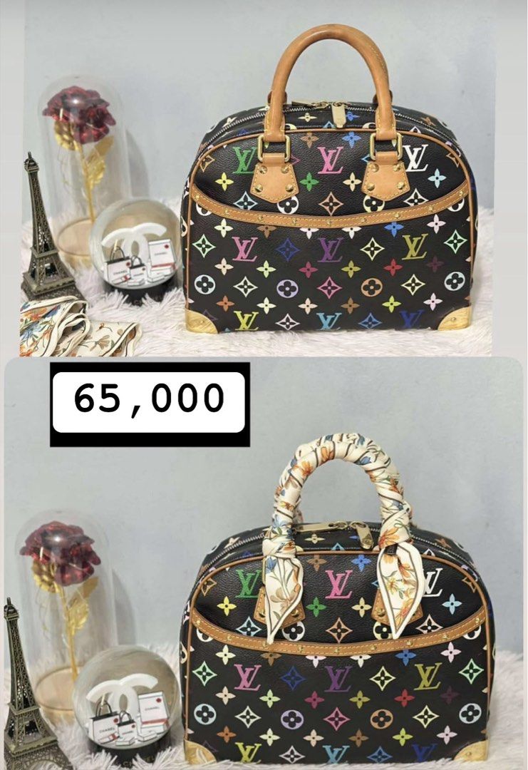 Authentic Lv Monogram Multicolor Trouville Handbag (Category: Luxury Bags & Wallets) located in Quezon City. Submitted by jhaediah (Listing ID 1380292676, Image 1). Description: original preloved good condition code 79.