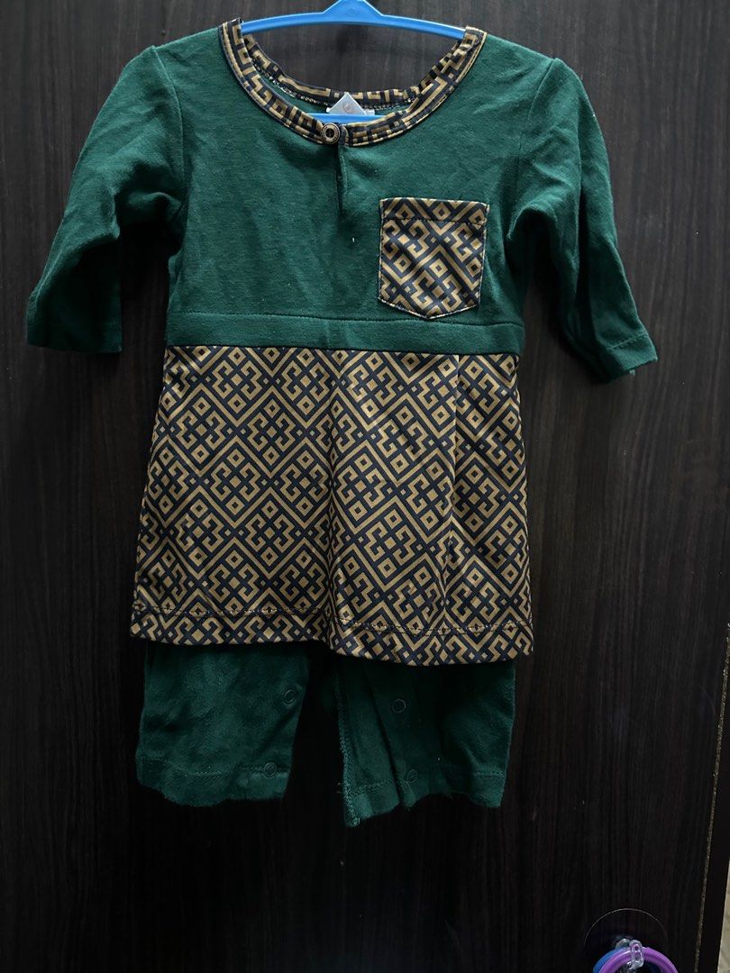Baby Boutique Romper Baju Melayu Babyboy Baju Melayu Rompers