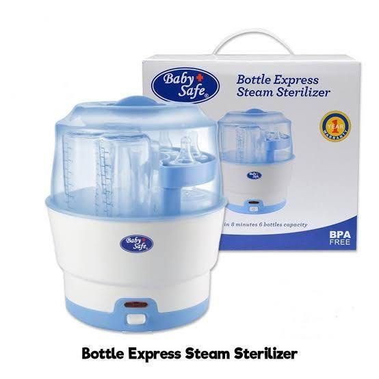 Babysafe Bottle Steam Sterilizer (Kategori: Perawatan & Makanan Anak) berada di Jember. Dikirim oleh munchies_sn (ID iklan 1380111340, Gambar 1). Deskripsi: cuma kepakai 1x, buat foto dan video karena dikasih kado .