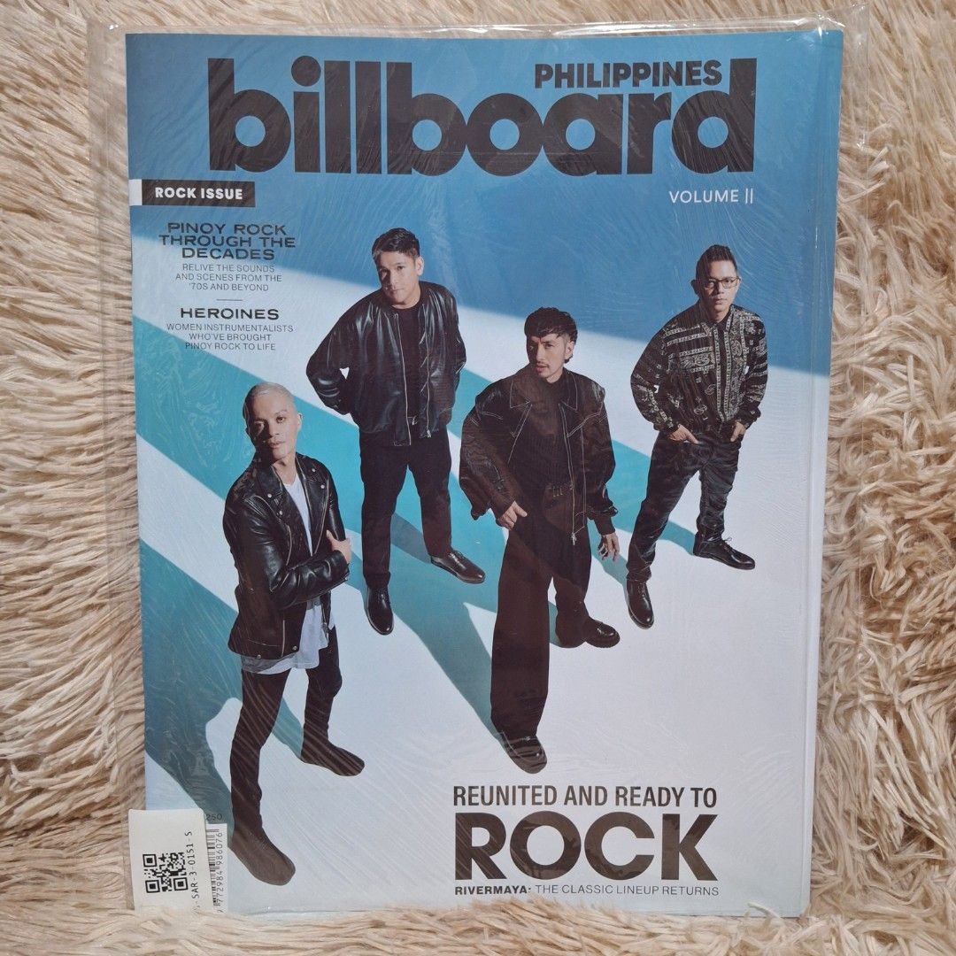 BILLBOARD PHILIPPINES RIVERMAYA (Category: CDs & DVDs) located in Caloocan City. Submitted by collectionsitems (Listing ID 1380165142, Image 1). Description: Welcome to our shop collection items MUSIC AND VIDEO STORE! 👝Posted items are on hand. 💿🎧🎵💽🎷📽🎥 CD'S / DVD's Books & VINYL are all imported made in uk our local opm album and original in mint to nearmint & unsealead sealed brand new 🛒Pls add to cart to check stocks availability. 💵We