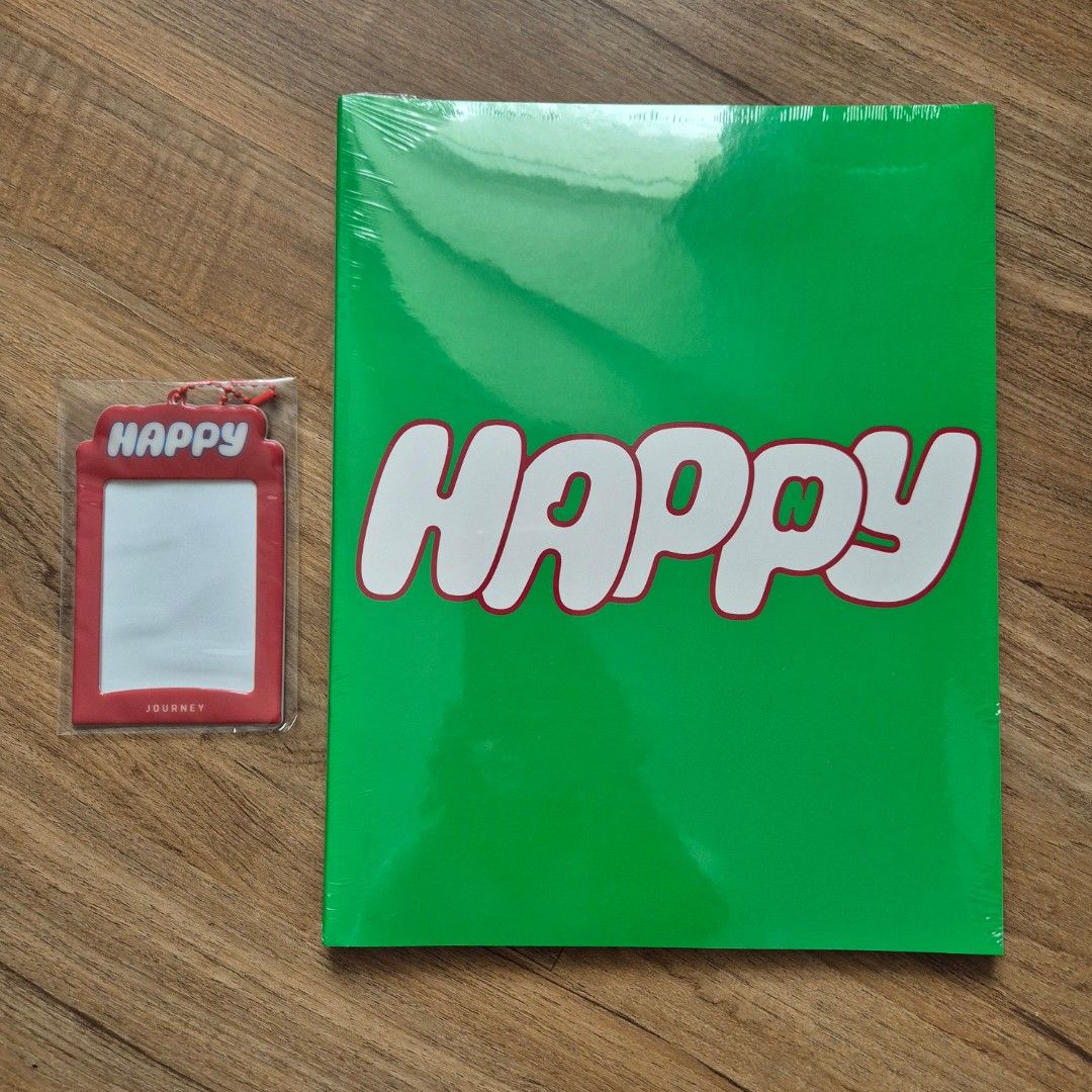 BTS Jin Happy Album Sealed (Category: K-Wave Merchandise) located in Makati City. Submitted by tjnrc (Listing ID 1379284240, Image 1). Description: Onhand Sealed With PC holder POB.