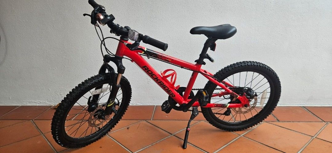 Btwin Red Kids Mountain Bike BTwin 20