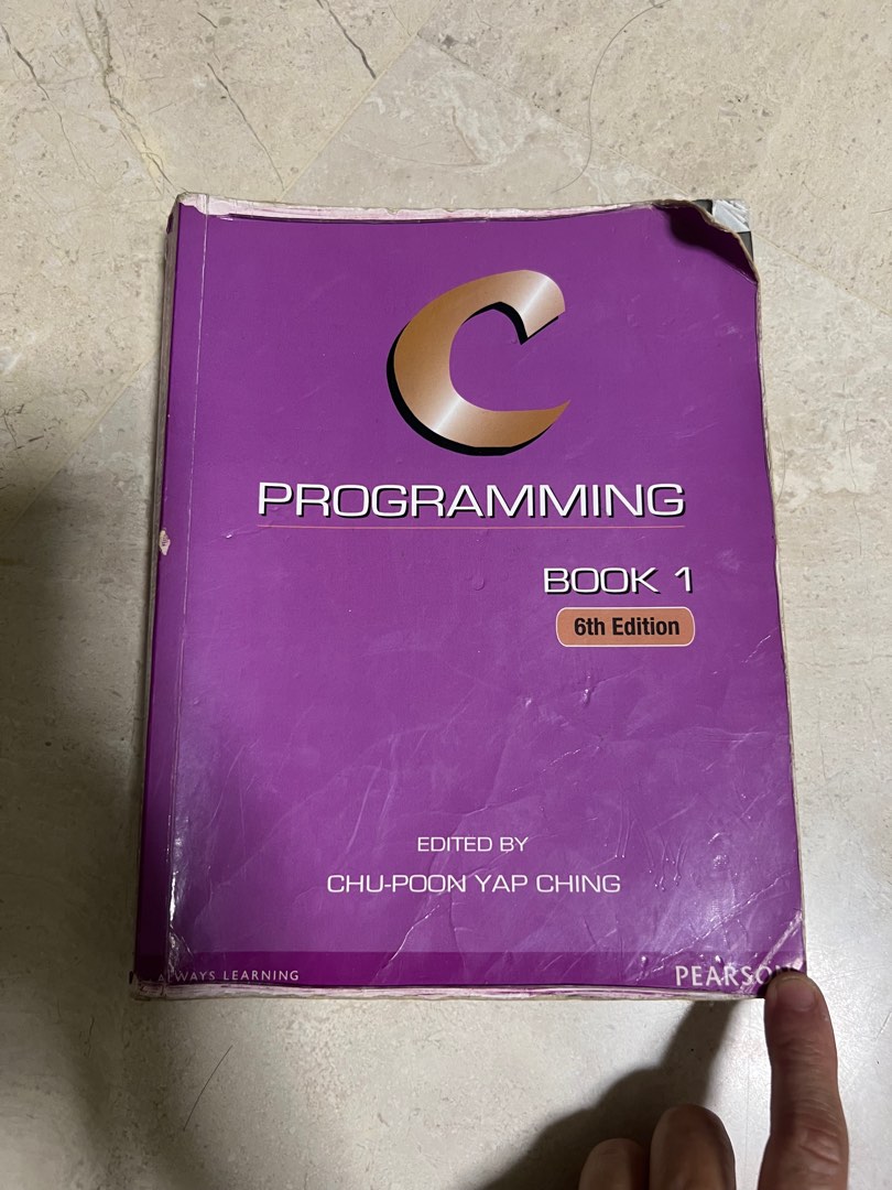 C Programming book, Hobbies & Toys, Books & Magazines, Textbooks on ...