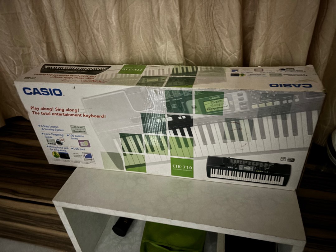 Casio CTK-710 Digital Keyboard, Hobbies & Toys, Musical Instruments on ...