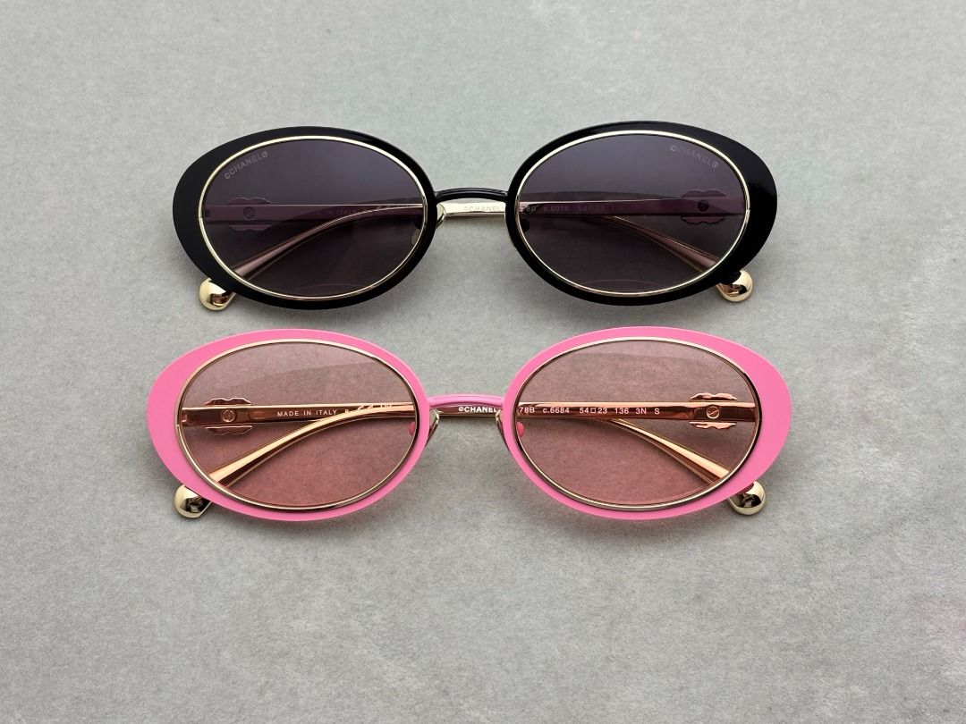 Chanel 9578B A71708 Oval Sunglasses | Size 54-23-140, Women's