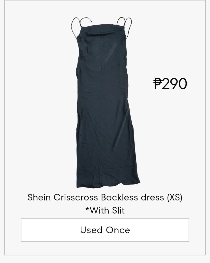 Crisscross Backless Dress (Category: Evening dresses & gowns) located in Calamba. Submitted by cerylle_ (Listing ID 1380151310, Image 1). Description: .