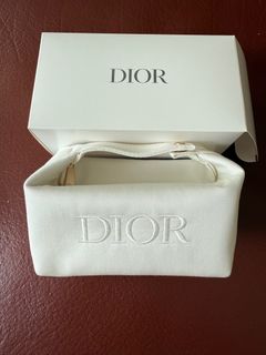 Dior 化妝袋 白色 飯盒袋64213440470530110