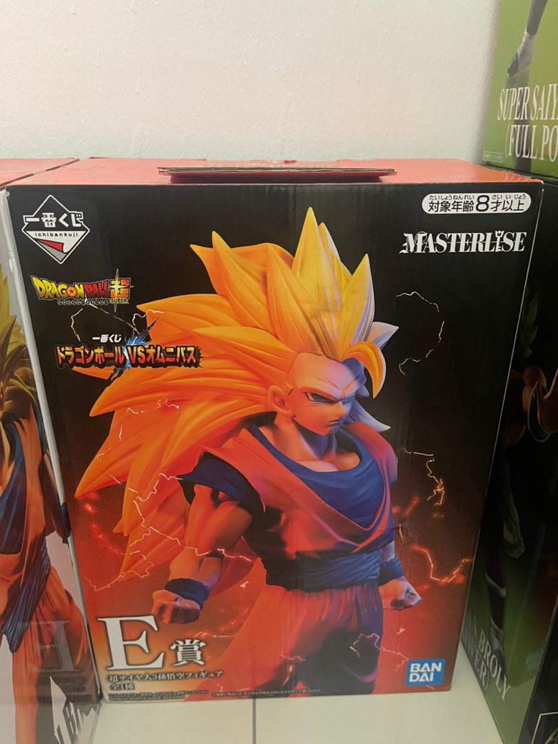 Figurine Dragon Ball Z – Son Goku VS Omnibus Masterlise, Ban Dai, Neuve