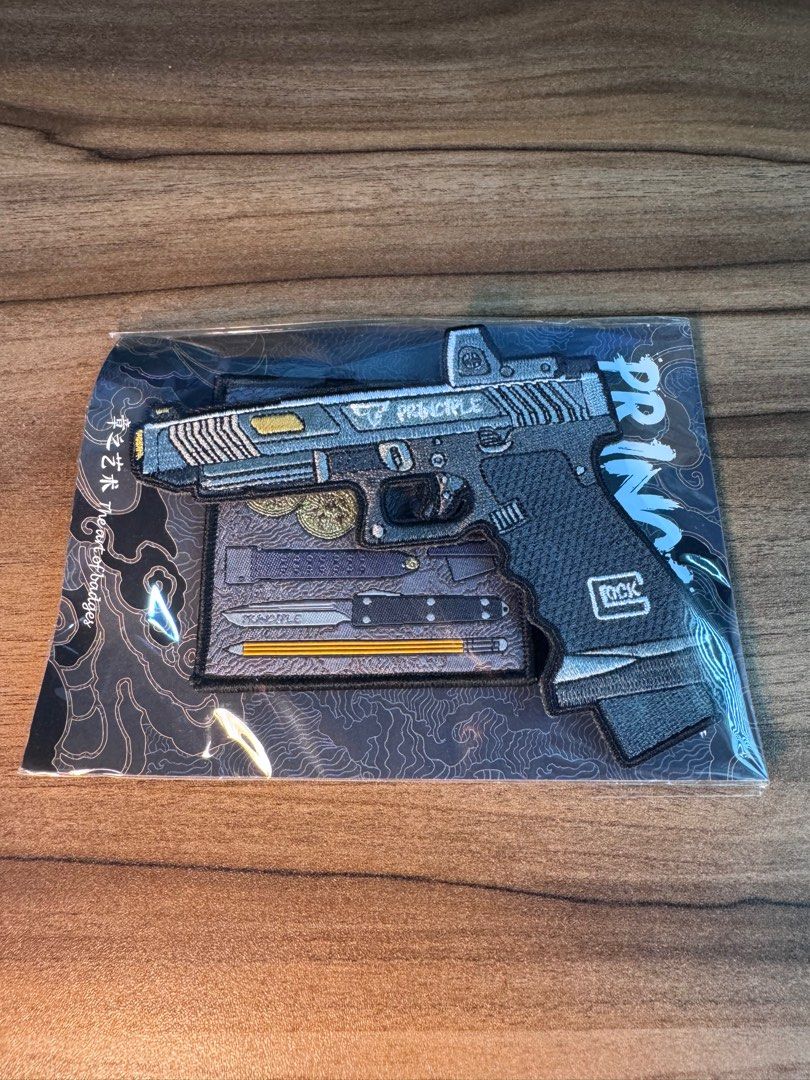 Glock 34 patch (Category: Art & Prints) located in Singapore. Submitted by satu_macam (Listing ID 1380140633, Image 3). Description: Glock 34 patch Dimensions 12 x 10 cm .
