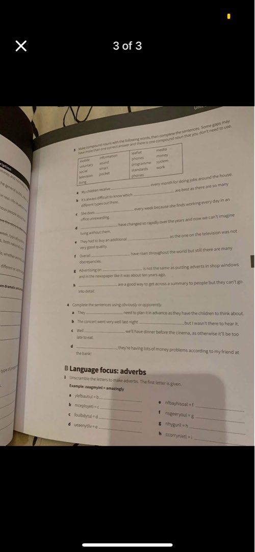 IGCSE (Category: Textbooks) located in Kuala Lumpur. Submitted by preloved_shop_kl (Listing ID 1380284580, Image 3). Description: 📚 IGCSE English Workbook 🆕 Like New - Barely any writing ✅ Ideal for exam prep and practice 💰 RM25 📍Puchong, Selangor 📬 Meet-up or shipping available 💬 Message me for more info! .