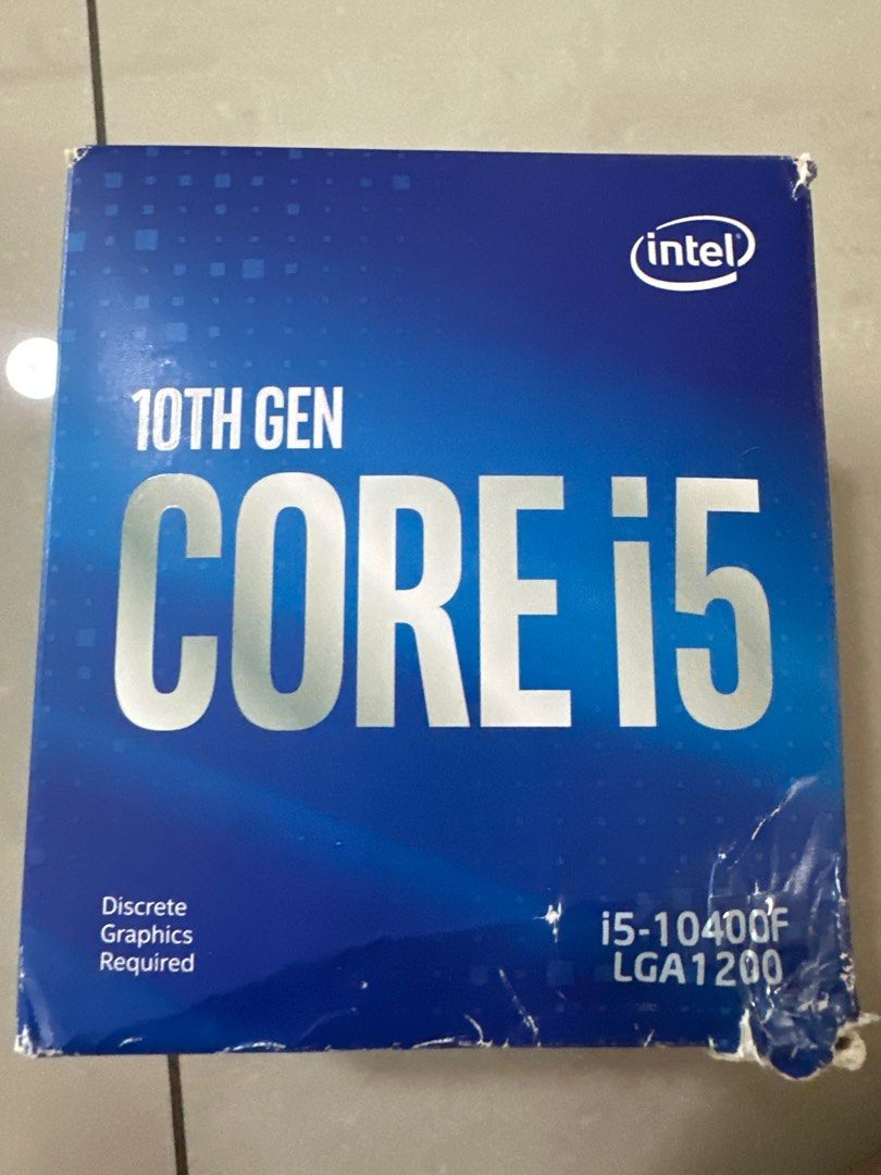 Intel Core i5-10400F 10th Gen CPU63220268259970111