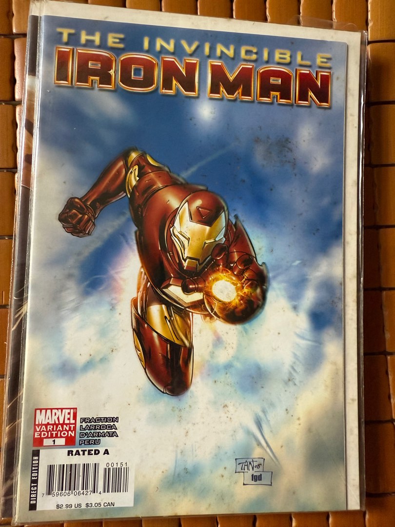 Invincible Iron Man #1 variants, Hobbies & Toys, Books & Magazines ...