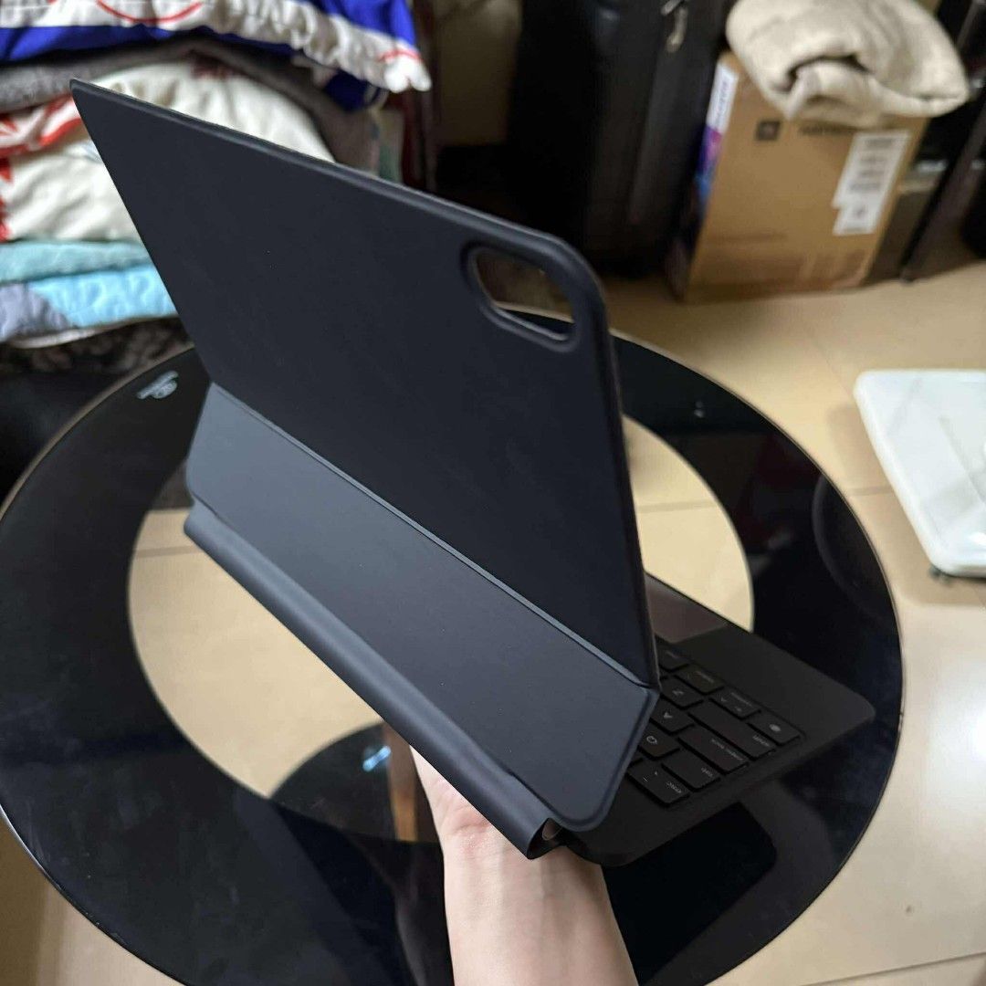 iPad 11th Gen A16 Magic Keyboard Case Magnetic Goojodoq Bluetooth 3rd Version (Category: Laptops & Notebooks) located in Manila. Submitted by camilleirlzd29 (Listing ID 1380291664, Image 2). Description: iPad 11th Gen A16 Magic Keyboard Case Magnetic Goojodoq Bluetooth 3rd Version ₱4,100 - Built-in Trackpad - Magnetic Holder: With a free-floating design - Front and Back Protection - Backlit Keys: on/off (7 colors) - USB-C Rechargeable Keyboard - 