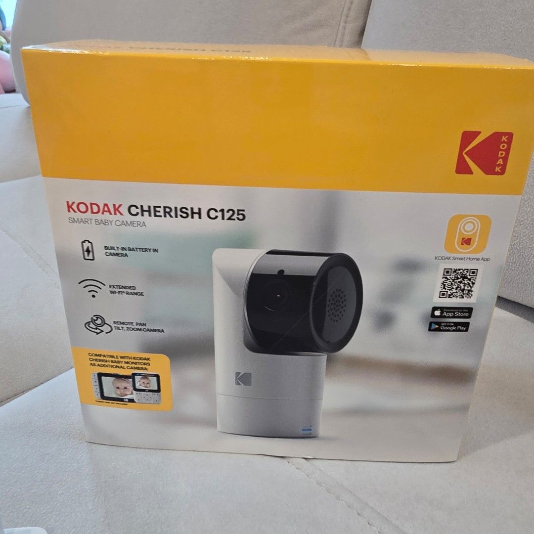 Kodak Cherish C125 Smart Baby Camera, Babies Kids, Baby Monitors